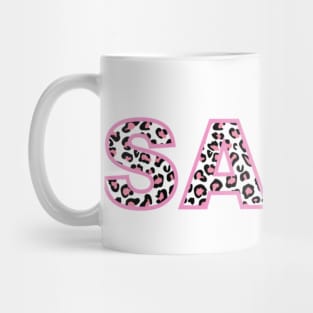 SAEPi leopard print Mug